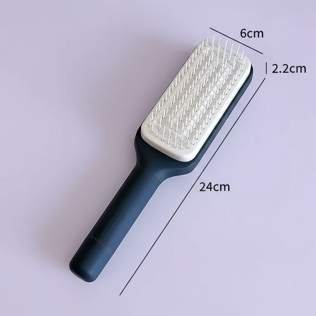 Smart Auto-Cleaning Hair Brush