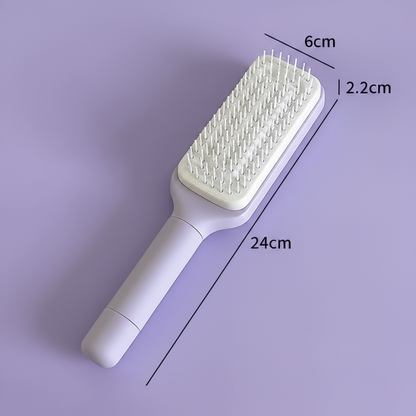 Smart Auto-Cleaning Hair Brush